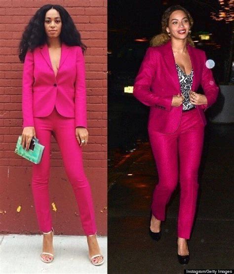 solange pink gucci suit